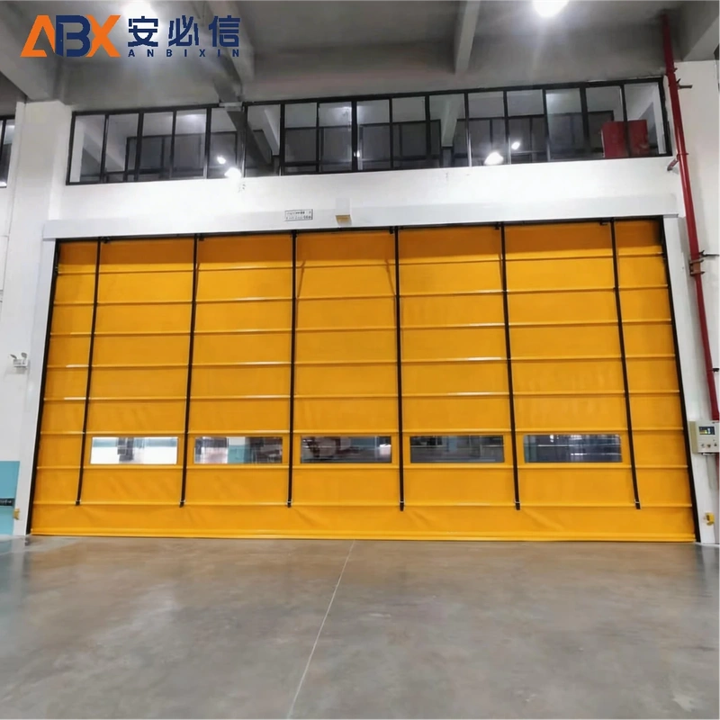 巴中市软帘堆积门